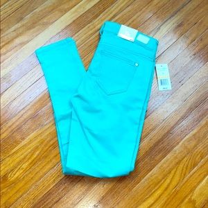 Celebrity Pink Skinny Pant Teal SZ 3 NEW
